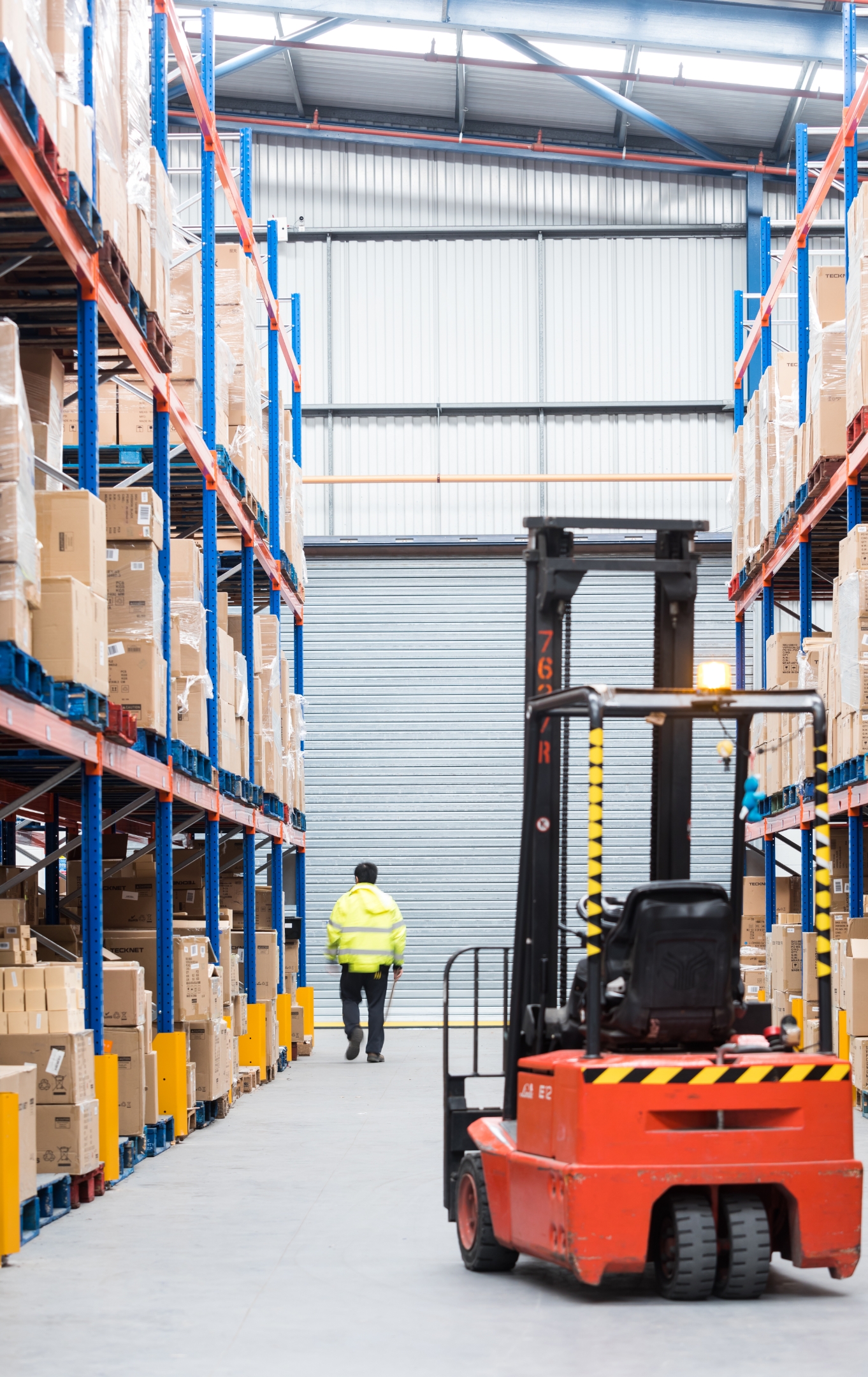 Warehouse forklift